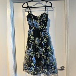 Dress the Population Black Paulette Dress Size XS EUC